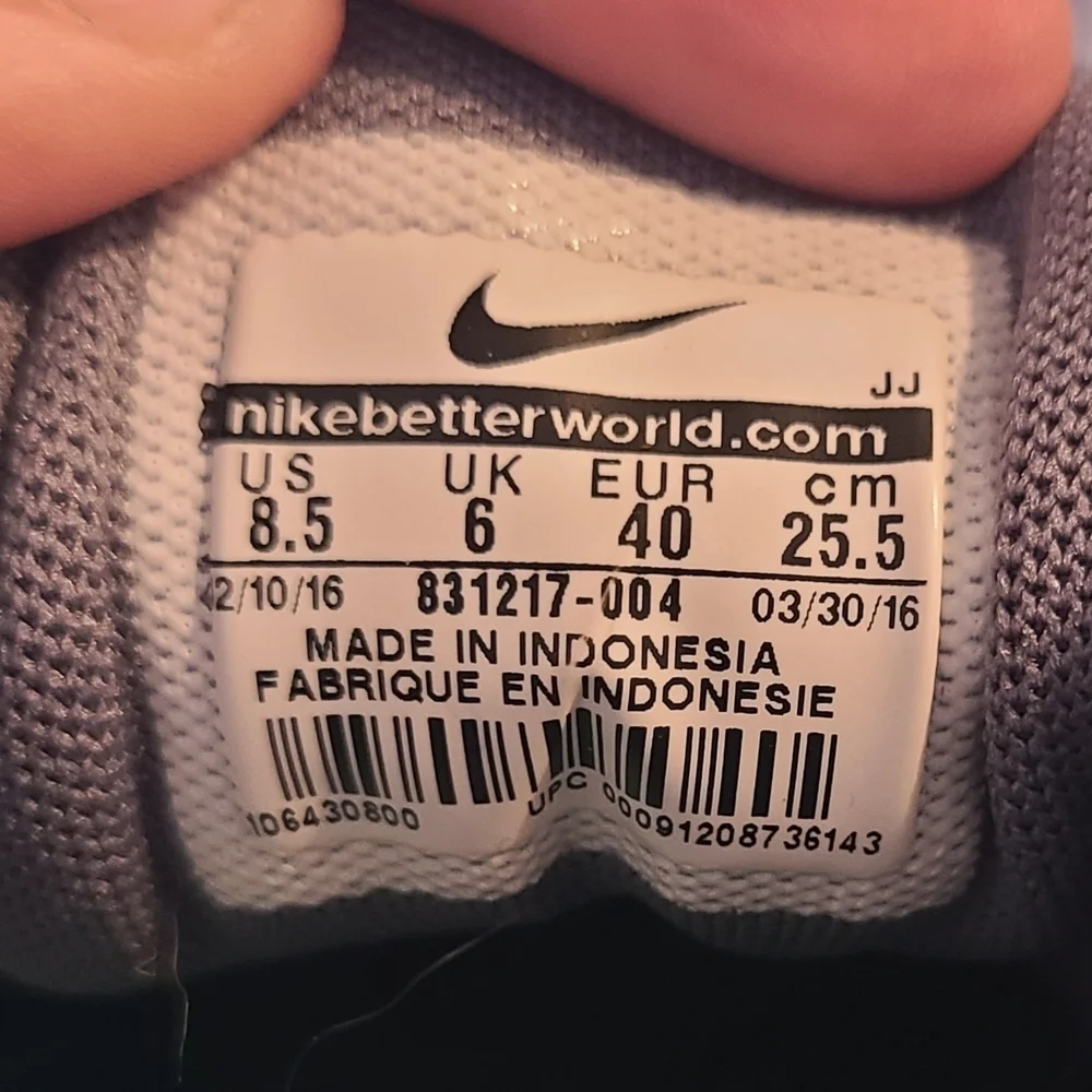 Nike Flex TR 6 Women’s Training Shoes Gray Teal Size 8.5 Lightweight